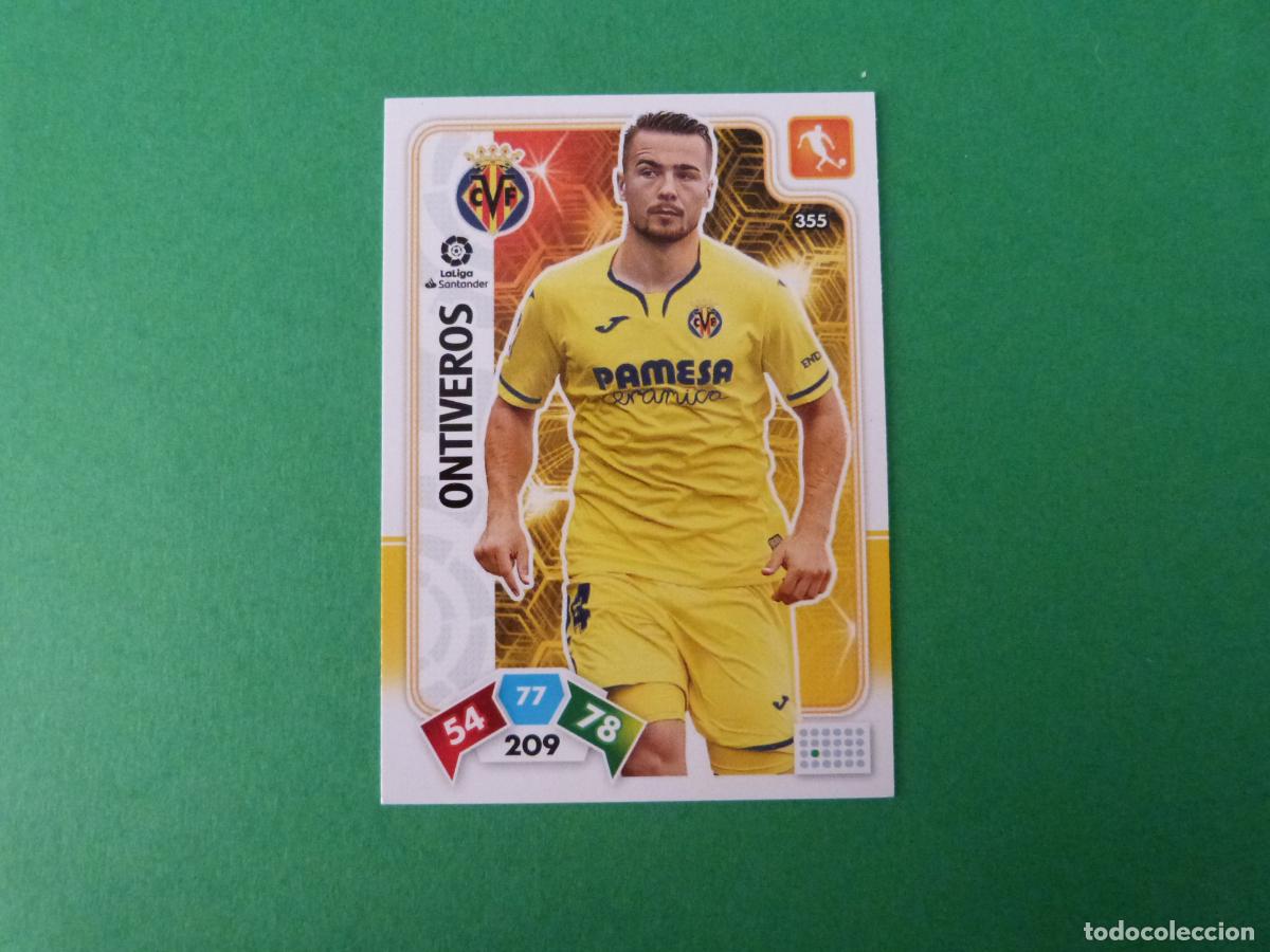 Cromos de f&uacute;tbol: TRADING CARD FUTBOL ONTIVEROS VILLARREAL C.F. N&ordm; 355 LIGA ADRENALYN XL 2019-2020/19-20 PANINI