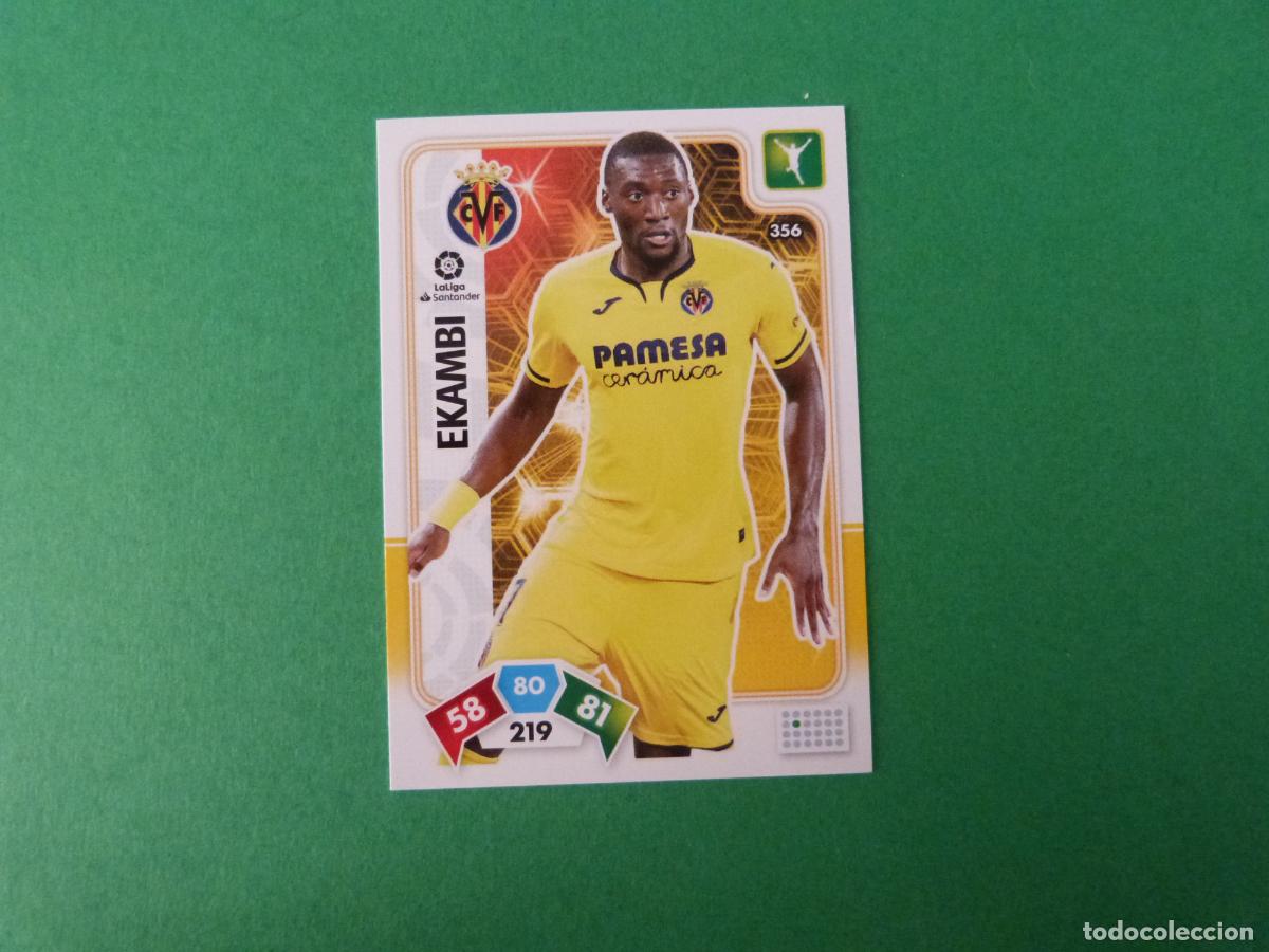 Cromos de f&uacute;tbol: TRADING CARD FUTBOL EKAMBI VILLARREAL C.F. N&ordm; 356 LIGA ADRENALYN XL 2019-2020/19-20 PANINI