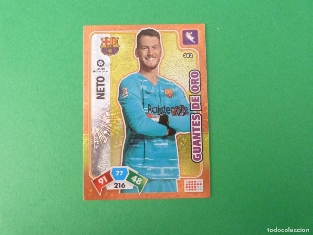 Cromos de f&uacute;tbol: TRADING CARD FUTBOL NETO F.C. BARCELONA N&ordm; 382 LIGA ADRENALYN XL 2019-2020/19-20 PANINI