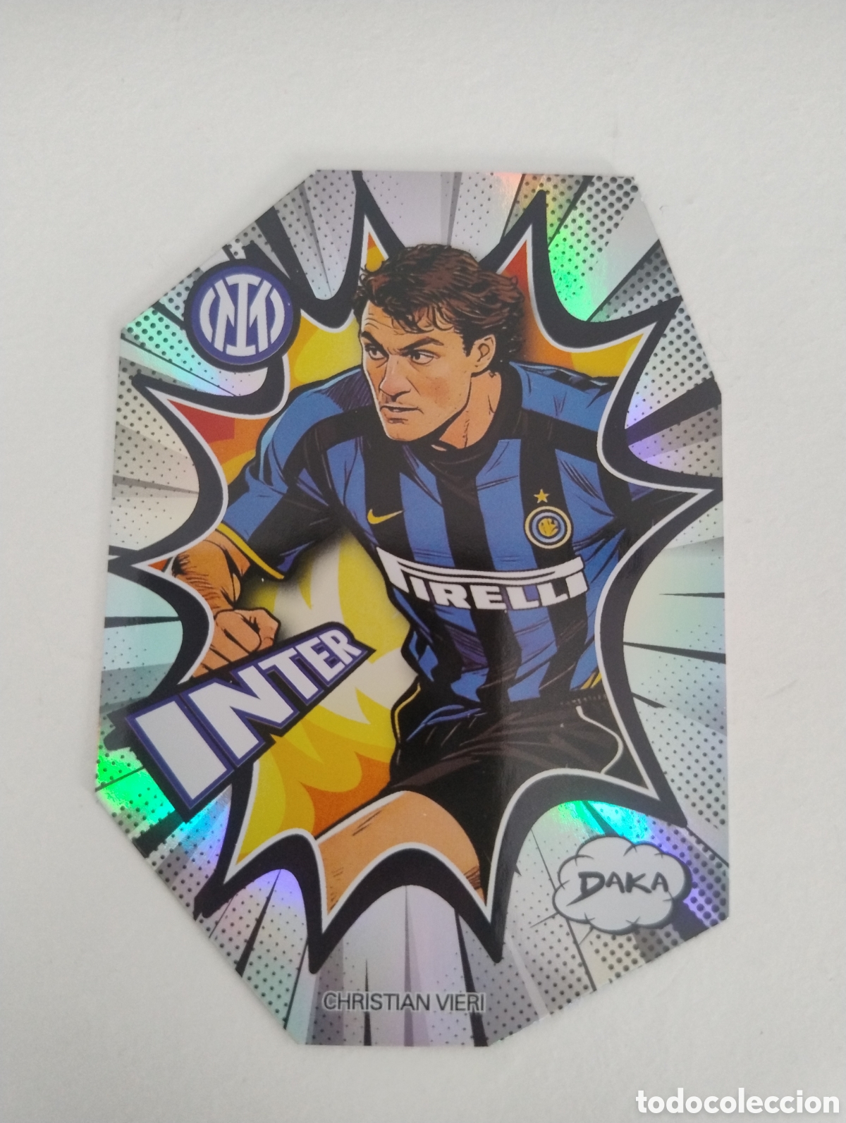Cromos de f&uacute;tbol: TC 10 - Vieri - Inter de Mil&aacute;n - Daka 2025 - 2026 Boom Paralela Numerada 47 / 149