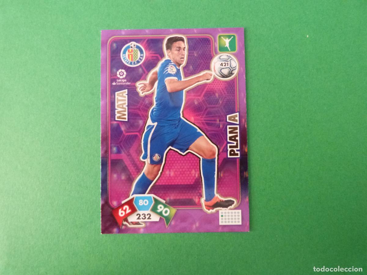 Cromos de f&uacute;tbol: TRADING CARD FUTBOL MATA GETAFE C.F. N&ordm; 421 LIGA ADRENALYN XL 2019-2020/19-20 PANINI