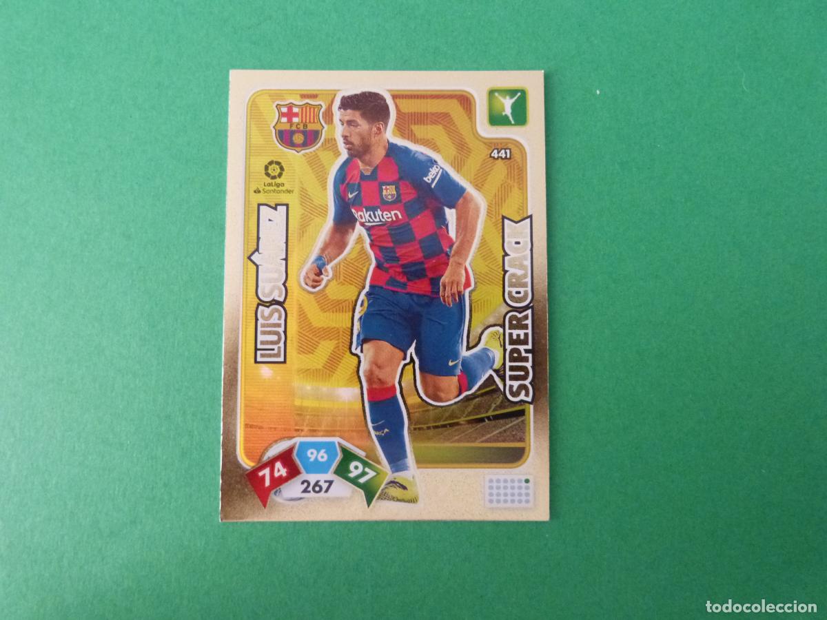 Football Stickers: TRADING CARD FUTBOL LUIS SUAREZ F.C. BARCELONA N&ordm; 441 LIGA ADRENALYN XL 2019-2020/19-20 PANINI
