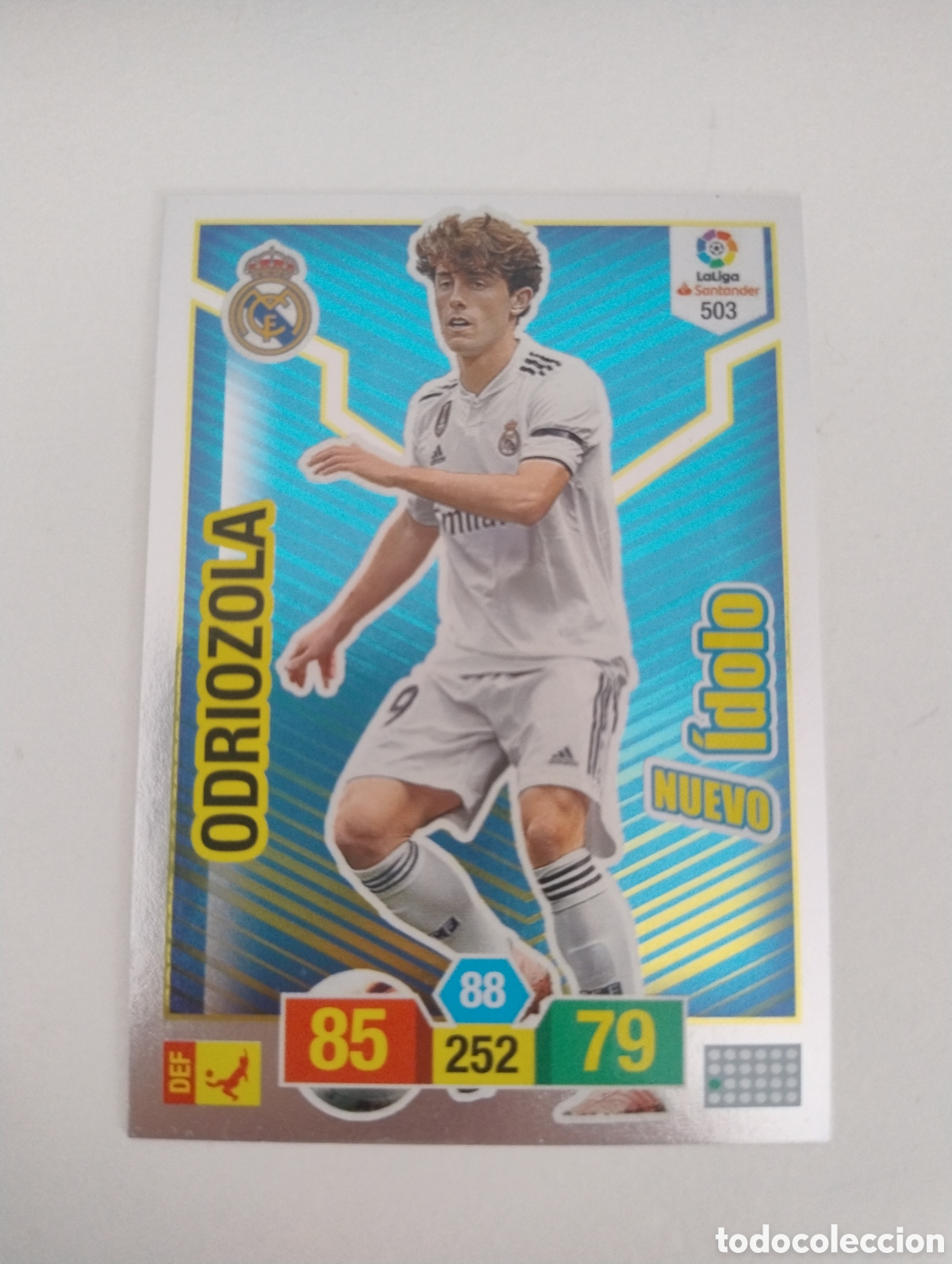Figurine di Calcio: 503 - Odriozola - Real Madrid - Adrenalyn XL Liga 2018 - 2019 Nuevo &Iacute;dolo