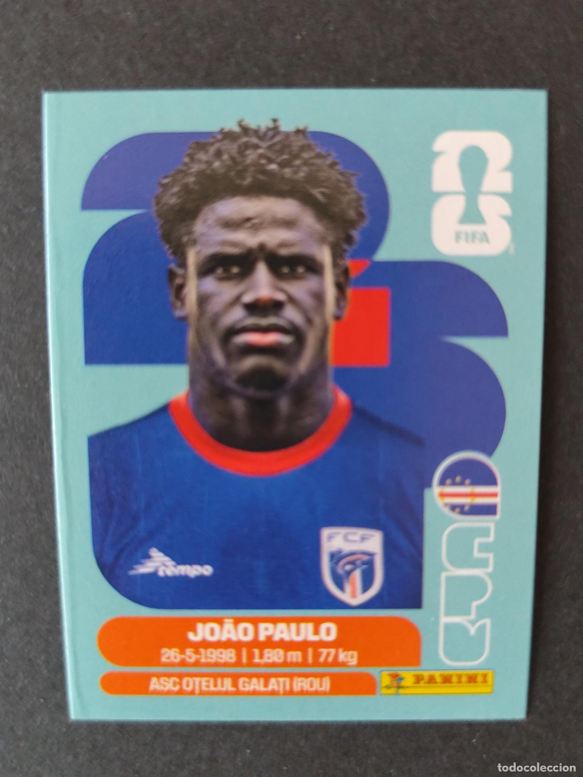 Figurine di Calcio: CPV8 JO&Atilde;O PAULO 8 CABO VERDE MUNDIAL FIFA WORLD CUP 2026 STICKER PANINI SIN PEGAR