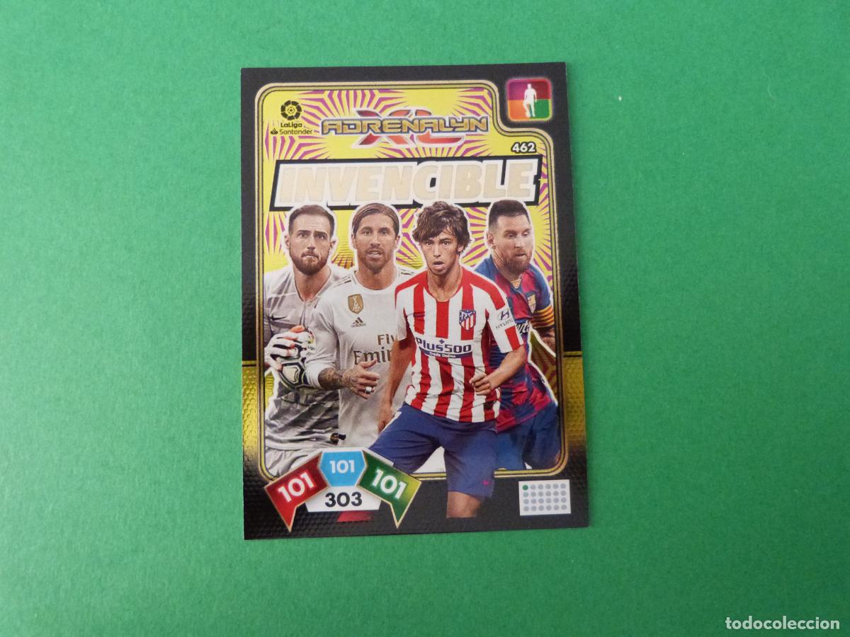 Figurine di Calcio: TRADING CARD FUTBOL INVENCIBLE MESSI N&ordm; 462 LIGA ADRENALYN XL 2019-2020/19-20 PANINI