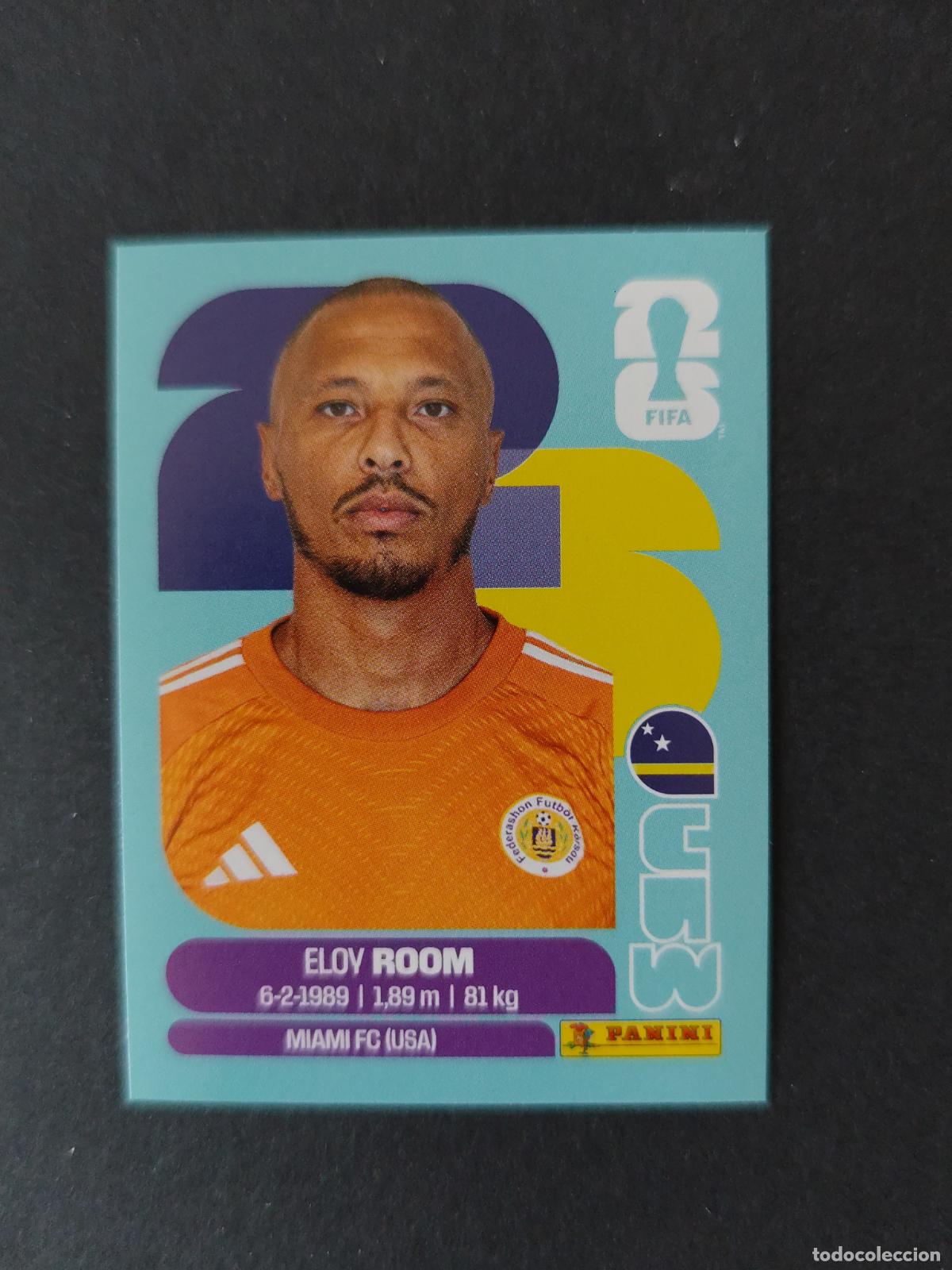 Figurine di Calcio: CUW2 ELOY ROOM 2 CURAZAO CURA&Ccedil;AO MUNDIAL FIFA WORLD CUP 2026 STICKER PANINI SIN PEGAR