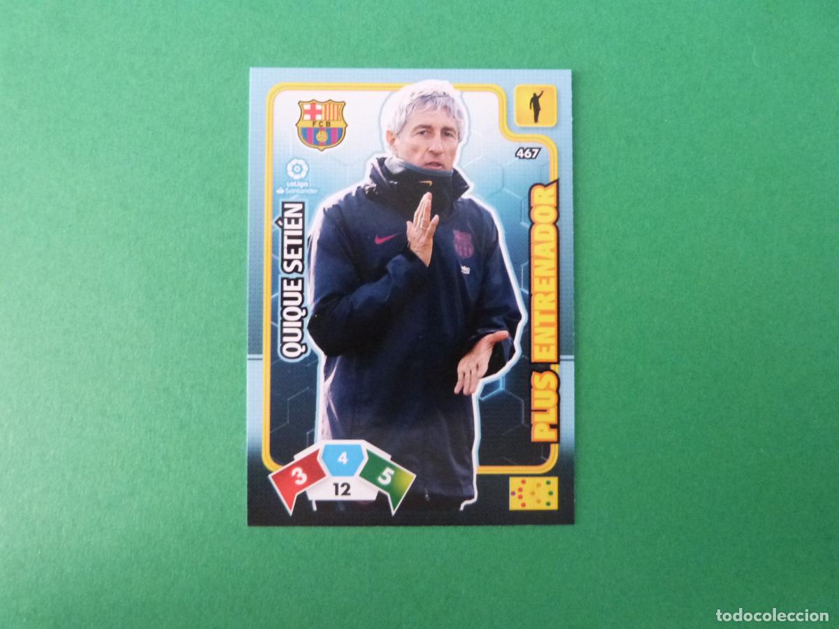 Football Stickers: TRADING CARD FUTBOL QUIQUE SETIEN F.C. BARCELONA N&ordm; 467 LIGA ADRENALYN XL 2019-2020/19-20 PANINI