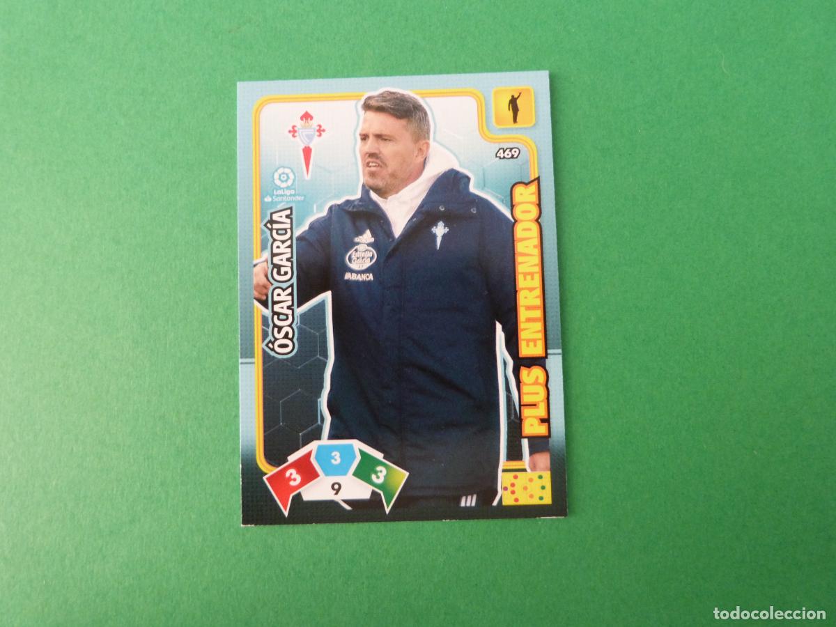 Football Stickers: TRADING CARD FUTBOL OSCAR GARCIA CELTA DE VIGO N&ordm; 469 LIGA ADRENALYN XL 2019-2020/19-20 PANINI