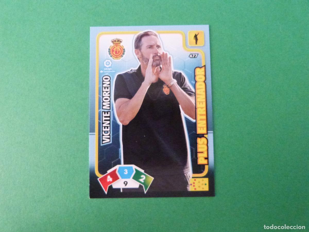 Fu&szlig;ball-Sticker: TRADING CARD FUTBOL VICENTE MORENO R.C.D. MALLORCA N&ordm; 477 LIGA ADRENALYN XL 2019-2020/19-20 PANINI