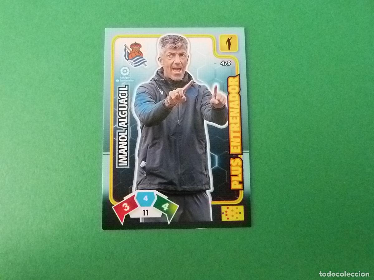 Fu&szlig;ball-Sticker: TRADING CARD FUTBOL IMANOL ALGUACIL REAL SOCIEDAD N&ordm; 479 LIGA ADRENALYN XL 2019-2020/19-20 PANINI