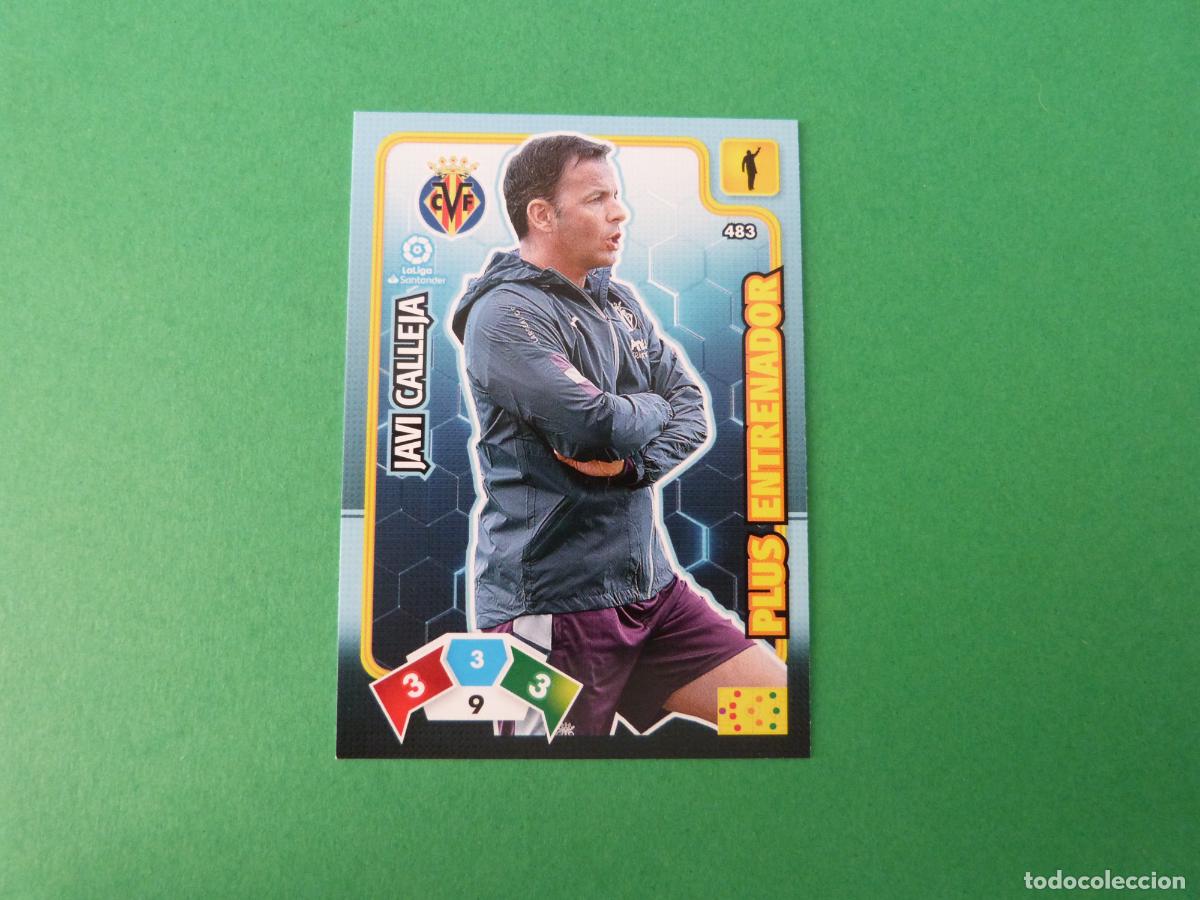 Fu&szlig;ball-Sticker: TRADING CARD FUTBOL JAVI CALLEJA VILLARREAL C.F. N&ordm; 483 LIGA ADRENALYN XL 2019-2020/19-20 PANINI