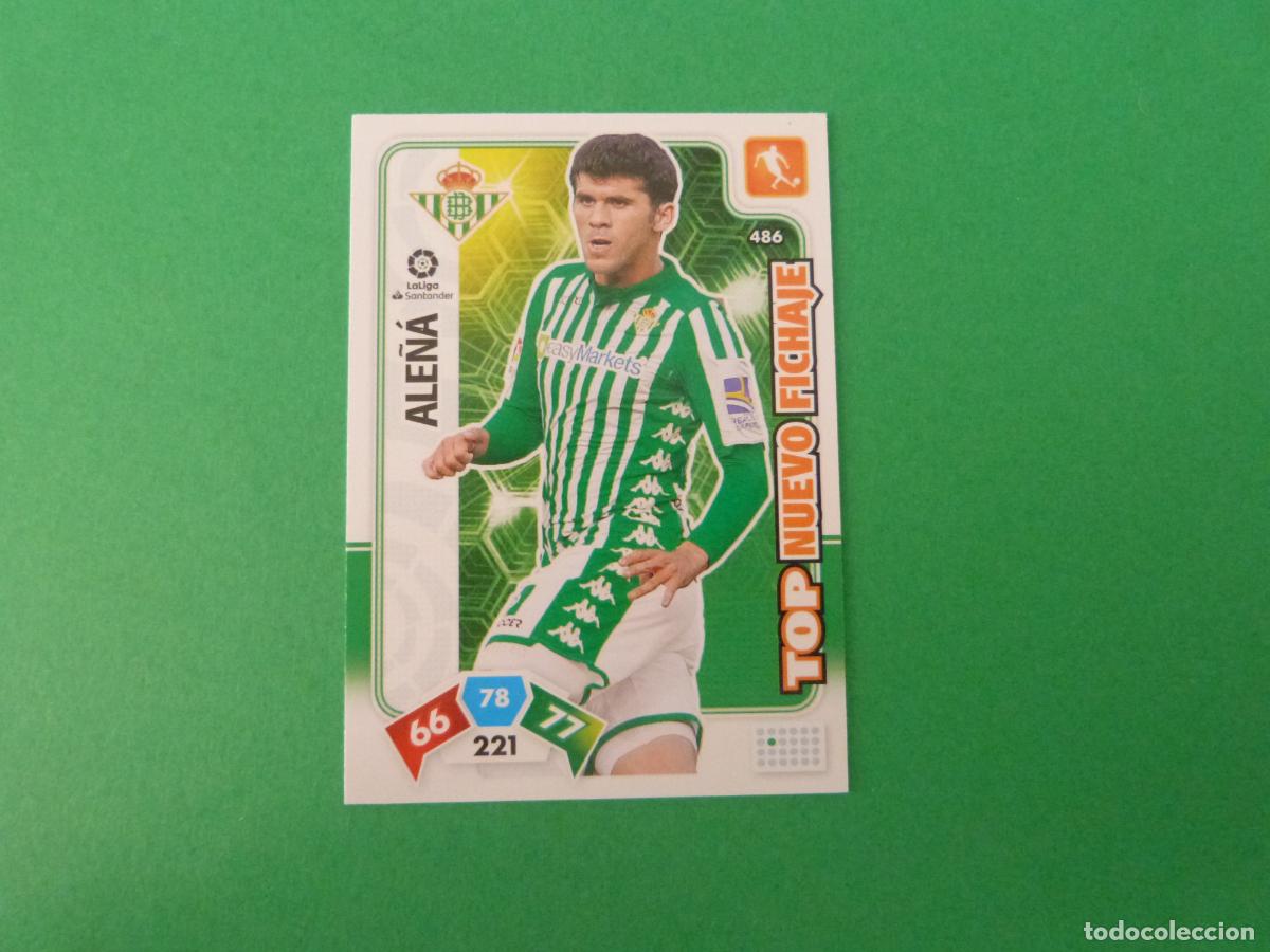Cromos de f&uacute;tbol: TRADING CARD FUTBOL ALE&Ntilde;A REAL BETIS BALOMPIE N&ordm; 486 LIGA ADRENALYN XL 2019-2020/19-20 PANINI