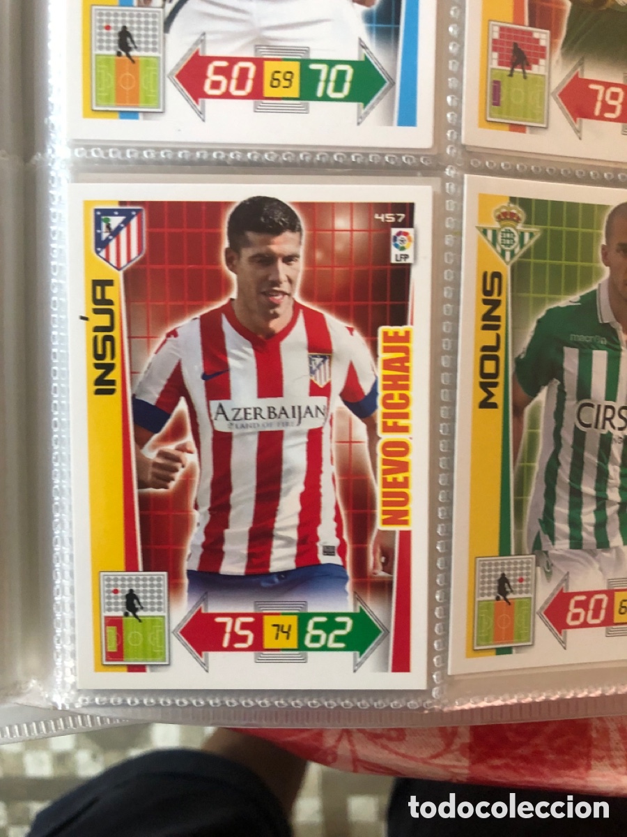 Cromos de f&uacute;tbol: Adrenalyn 2012 2013 nuevo fichaje insua 457 at Madrid