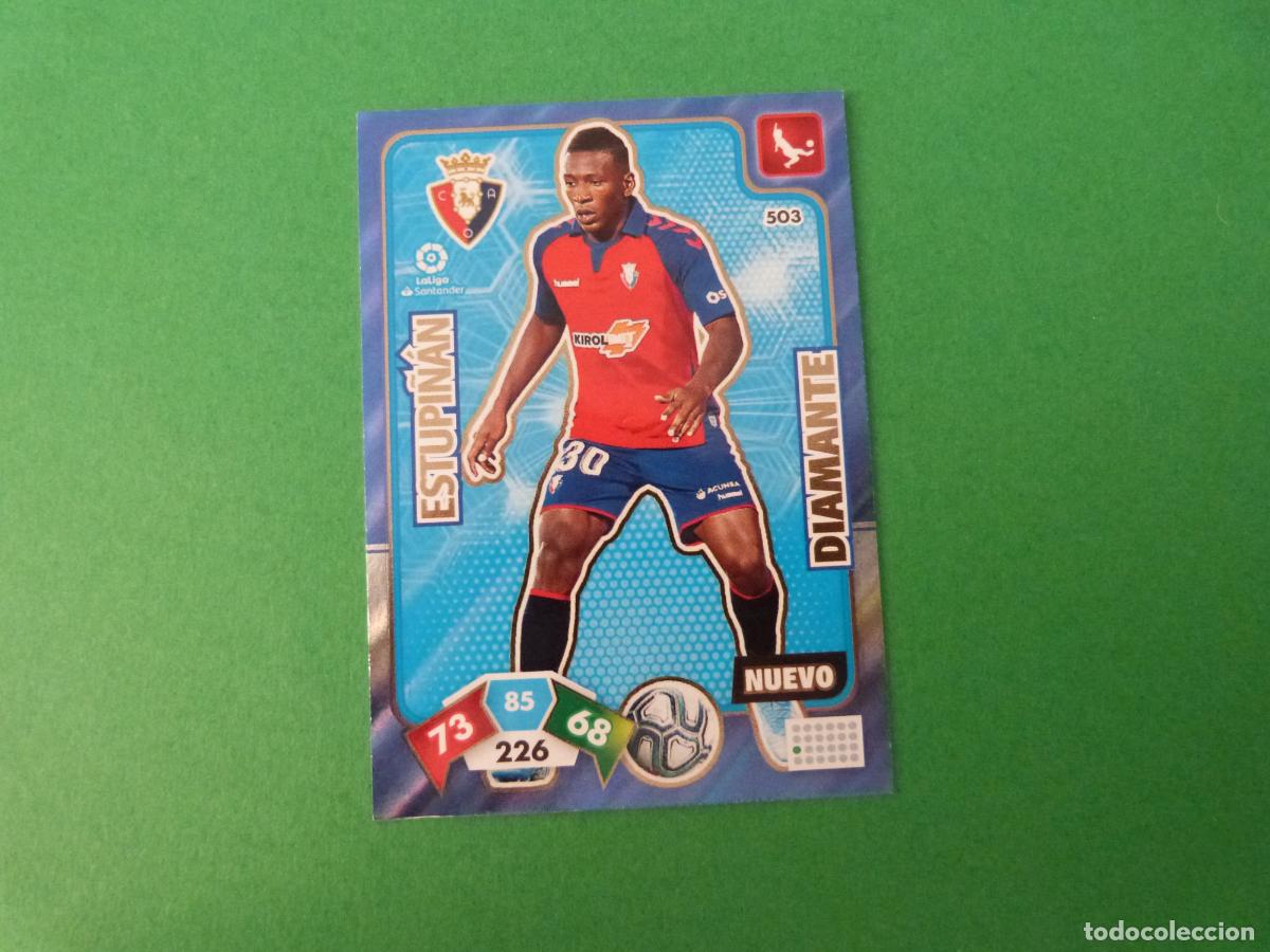 Cromos de f&uacute;tbol: TRADING CARD FUTBOL ESTUPI&Ntilde;AN AT. OSASUNA N&ordm; 503 LIGA ADRENALYN XL 2019-2020/19-20 PANINI