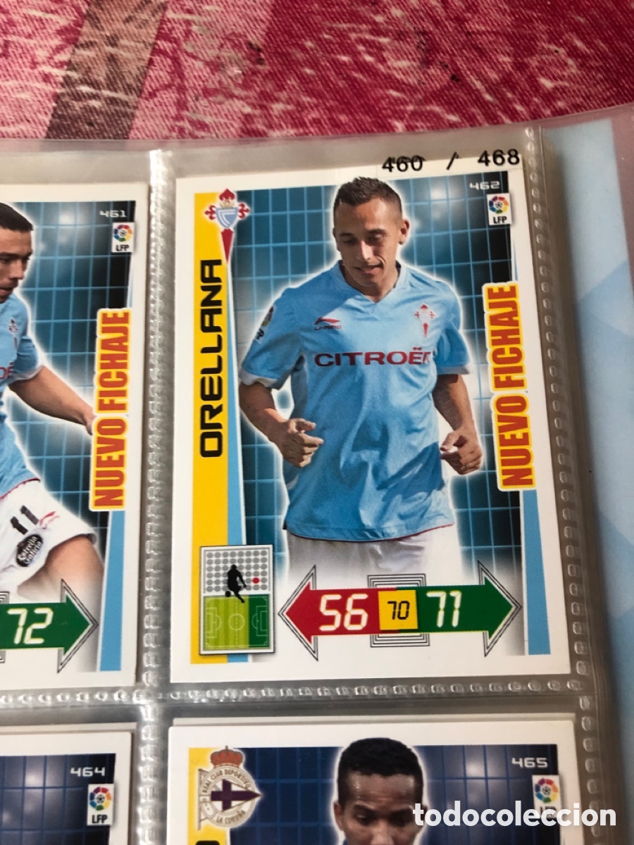 Cromos de f&uacute;tbol: Adrenalyn 2012 2013 nuevo fichaje Orellana 462 celta