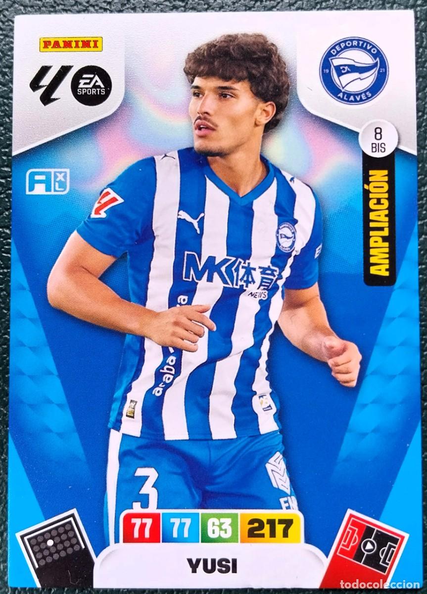 Football Stickers: 8 BIS YUSI DEPORTIVO ALAVES AMPLIACION FICHAS ALBUM ADRENALYN XL 2025 2026 25 26