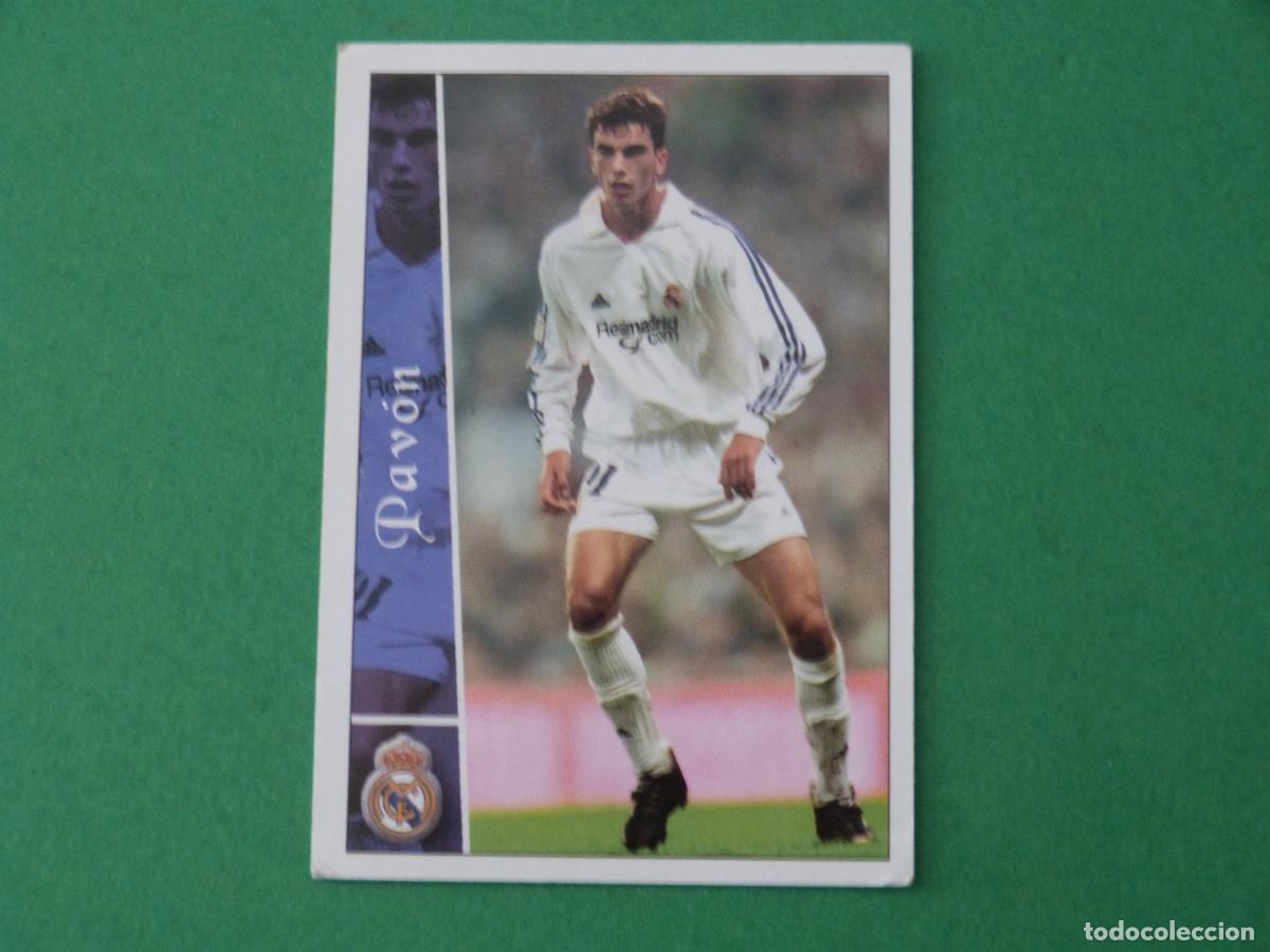 Football Stickers: TRADING CARD FUTBOL PAVON REAL MADRID C.F. N&ordm; 63 FICHAS LIGA MUNDICROMO 2002-2003/02-03