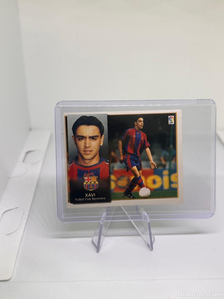 Cromos de f&uacute;tbol: Rookie Xavi FC Barcelona Liga Este 98 99 1998 1999 Sin pegar