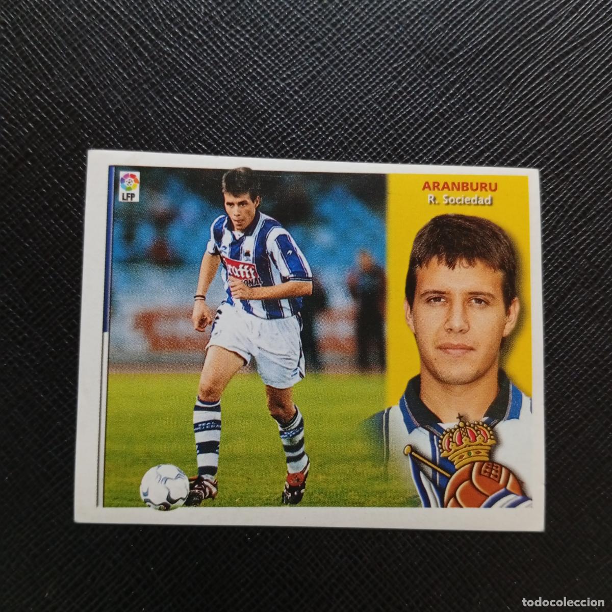 Cromos de f&uacute;tbol: ARANBURU REAL SOCIEDAD ESTE 2002 2003 CROMO FUTBOL 02 03 - SIN PEGAR - A75 PG444