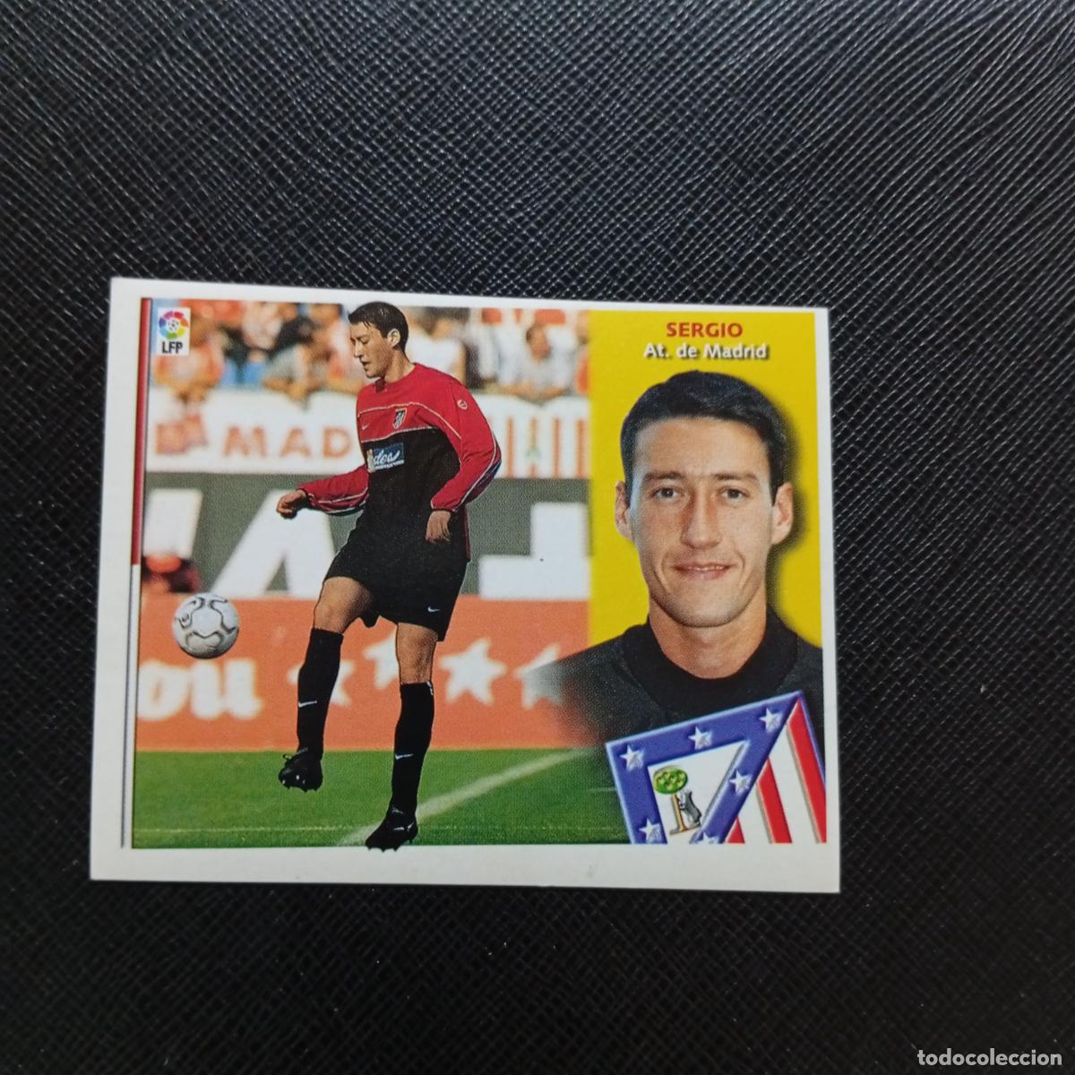 Cromos de f&uacute;tbol: SERGIO AT MADRID ESTE 2002 2003 CROMO FUTBOL 02 03 - SIN PEGAR - A75 PG444 BAJA