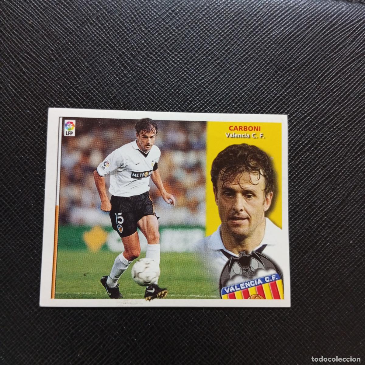 Cromos de f&uacute;tbol: CARBONI VALENCIA ESTE 2002 2003 CROMO FUTBOL 02 03 - SIN PEGAR - A75 PG444
