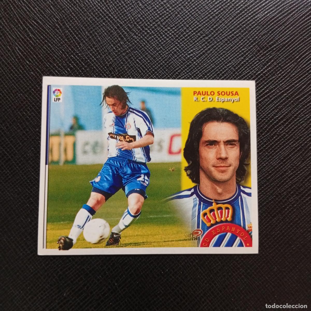 Cromos de f&uacute;tbol: PAULO SOUSA ESPA&Ntilde;OL ESTE 2002 2003 CROMO FUTBOL 02 03 - SIN PEGAR - A75 PG444