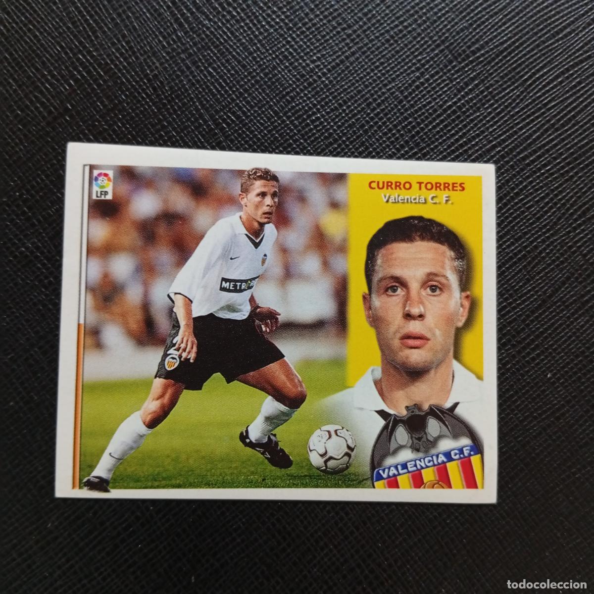 Cromos de Futebol: CURRO TORRES VALENCIA ESTE 2002 2003 CROMO FUTBOL 02 03 - SIN PEGAR - A75 PG444