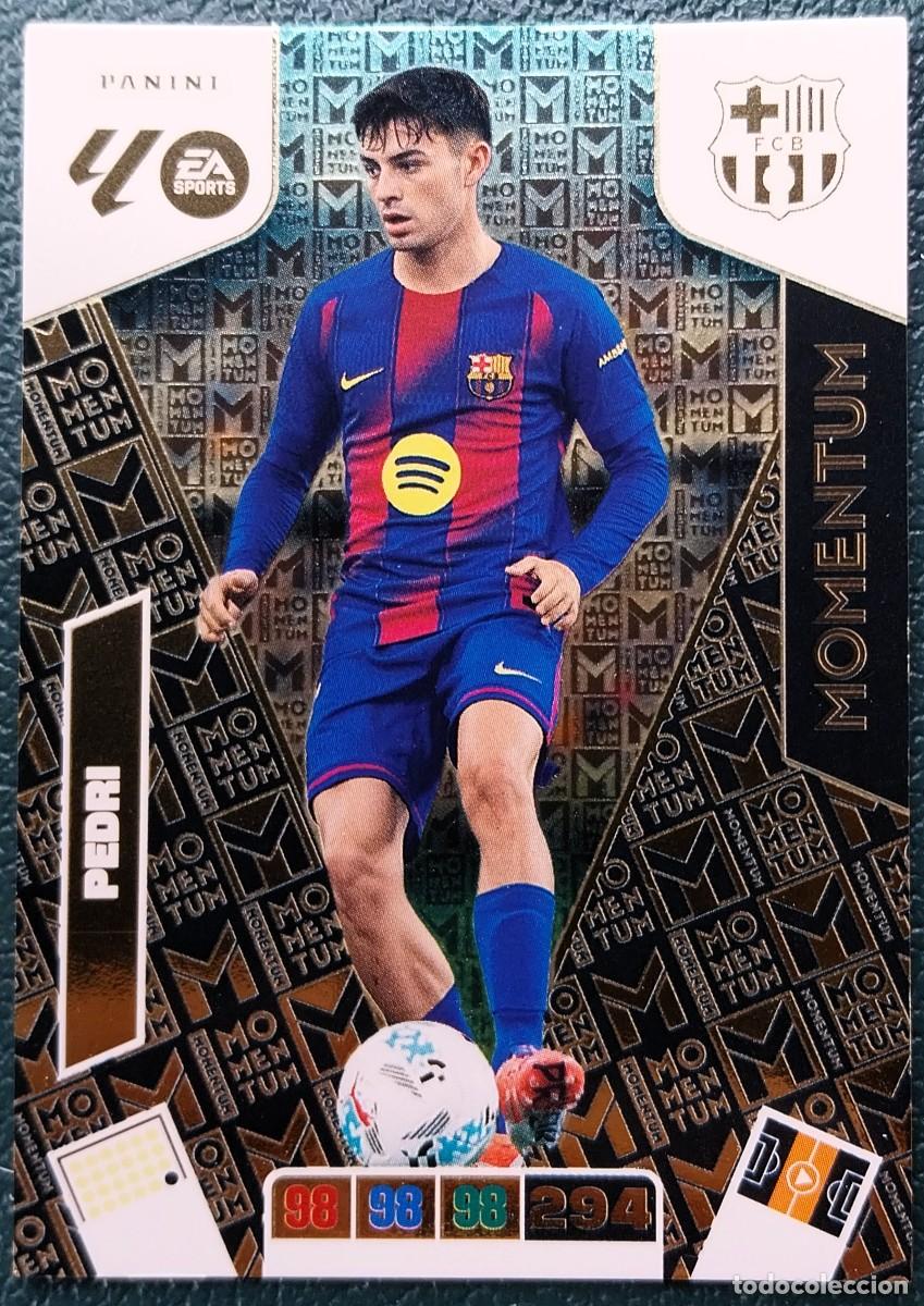 Cromos de f&uacute;tbol: PEDRI FC BARCELONA MOMENTUM FICHAS ALBUM ADRENALYN XL 2025 2026 25 26