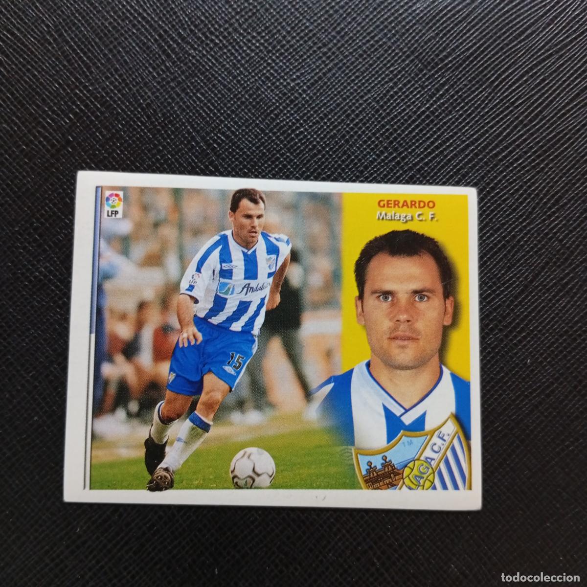 Cromos de f&uacute;tbol: GERARDO MALAGA ESTE 2002 2003 CROMO FUTBOL 02 03 - SIN PEGAR - A75 PG453