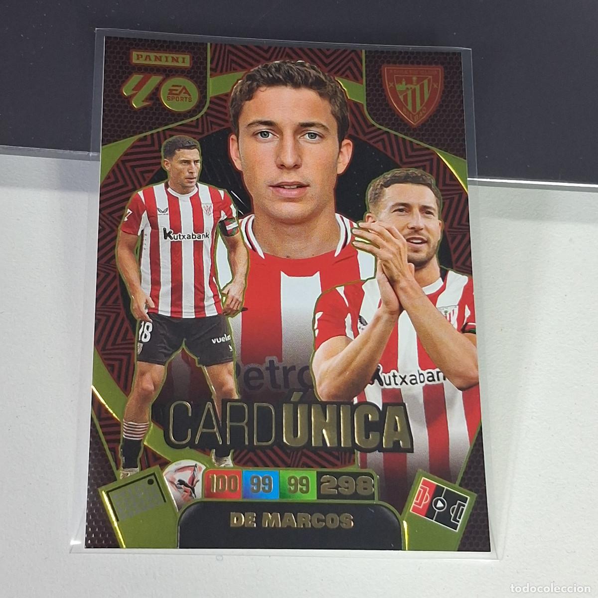 Cromos de f&uacute;tbol: B53 443 DE MARCOS ATHLETIC CLUB KINGS CARD UNICA LIGA ADRENALYN XL 2025 2026 25 26 PANINI
