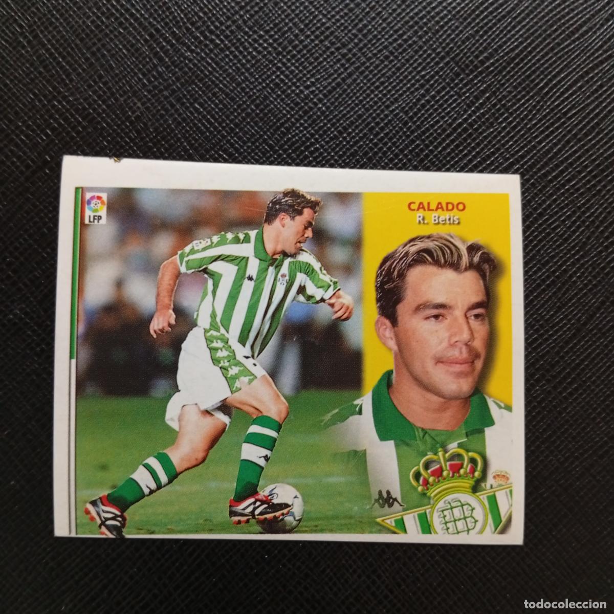 Cromos de f&uacute;tbol: CALADO REAL BETIS ESTE 2002 2003 CROMO FUTBOL 02 03 - SIN PEGAR - A75 PG471
