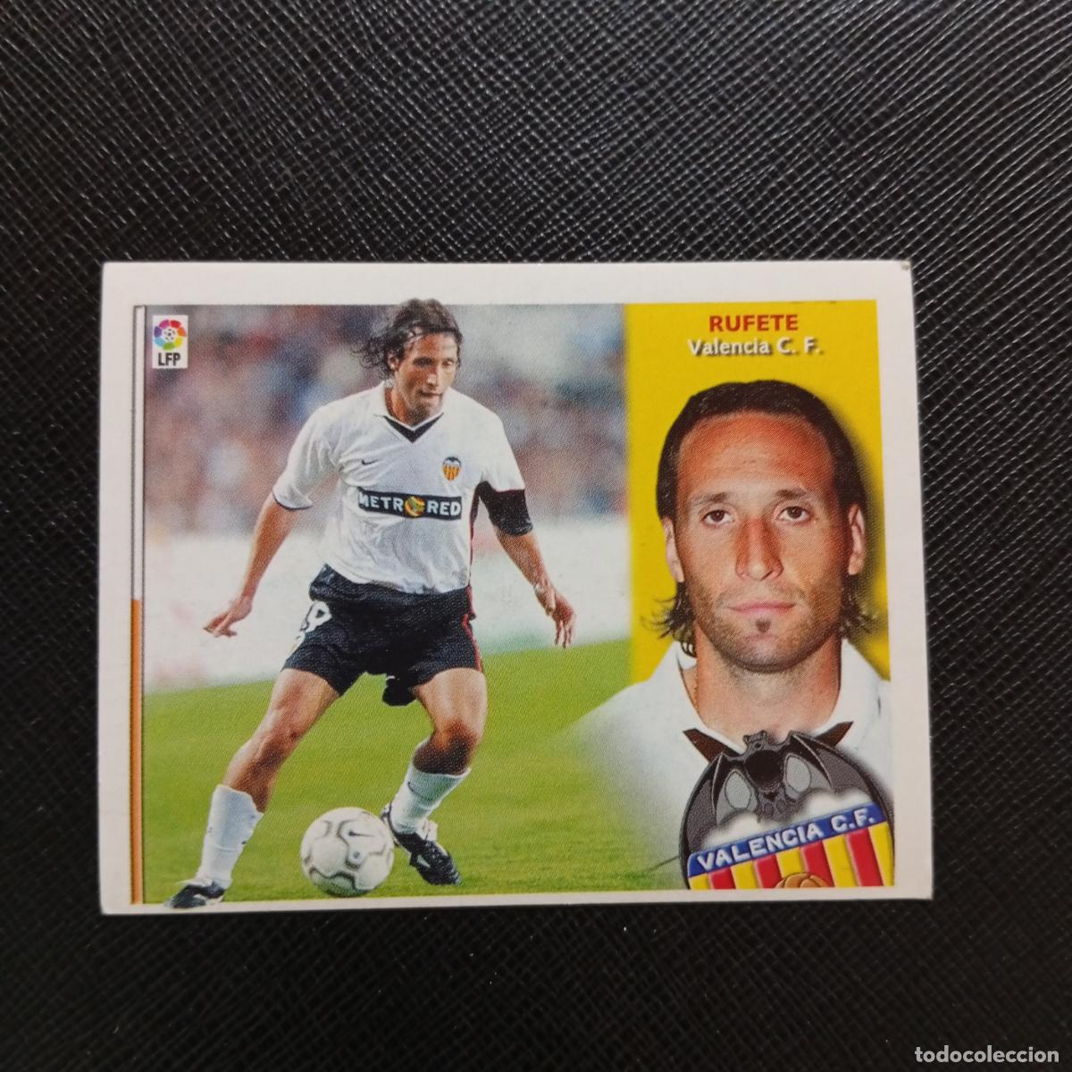 Cromos de f&uacute;tbol: RUFETE VALENCIA ESTE 2002 2003 CROMO FUTBOL 02 03 - SIN PEGAR - A75 PG480