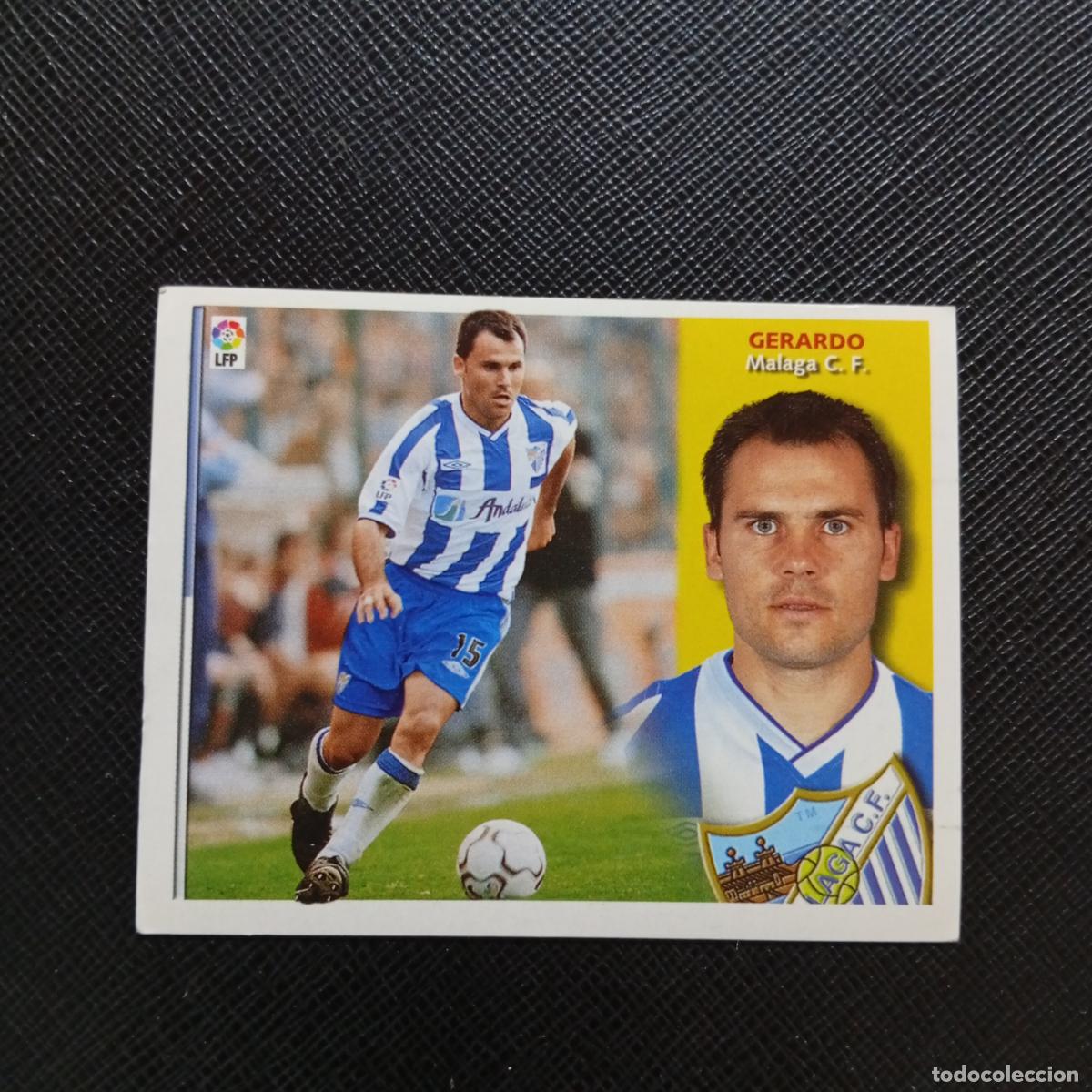 Cromos de f&uacute;tbol: GERARDO MALAGA ESTE 2002 2003 CROMO FUTBOL 02 03 - SIN PEGAR - A75 PG480