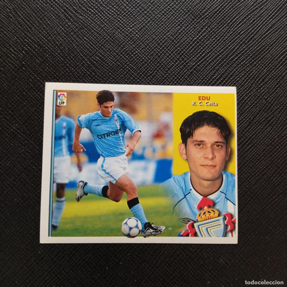 Cromos de f&uacute;tbol: EDU CELTA ESTE 2002 2003 CROMO FUTBOL 02 03 - SIN PEGAR - A75 PG480
