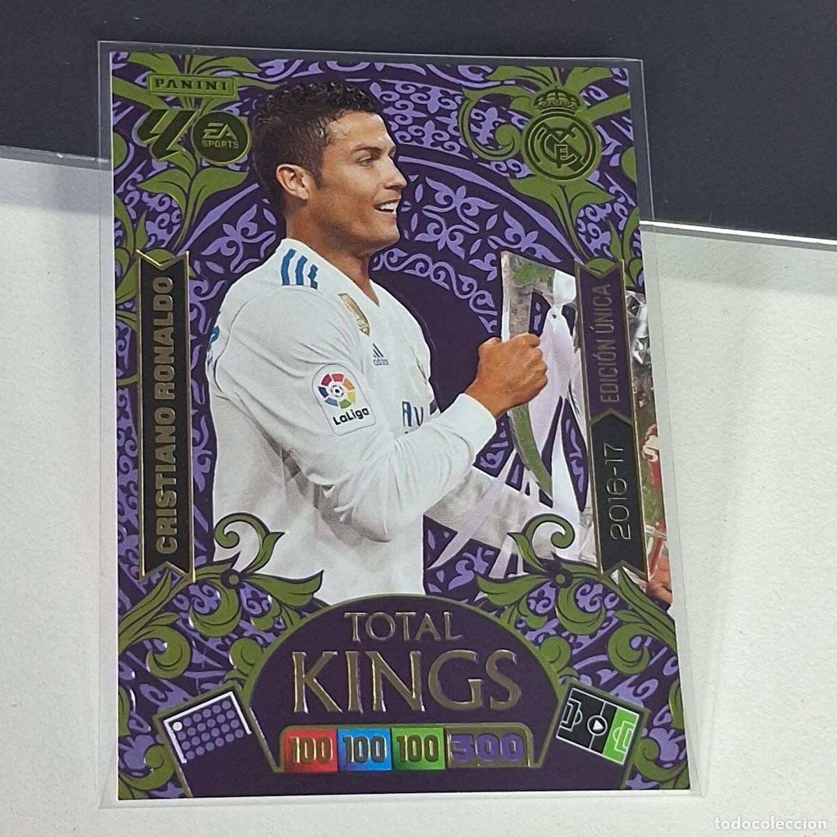 Cromos de f&uacute;tbol: B53 445 2016 - 17 CRISTIANO RONALDO COPA LIGA REAL MADRID TOTAL KINGS ADRENALYN XL 2025 2026 25 26