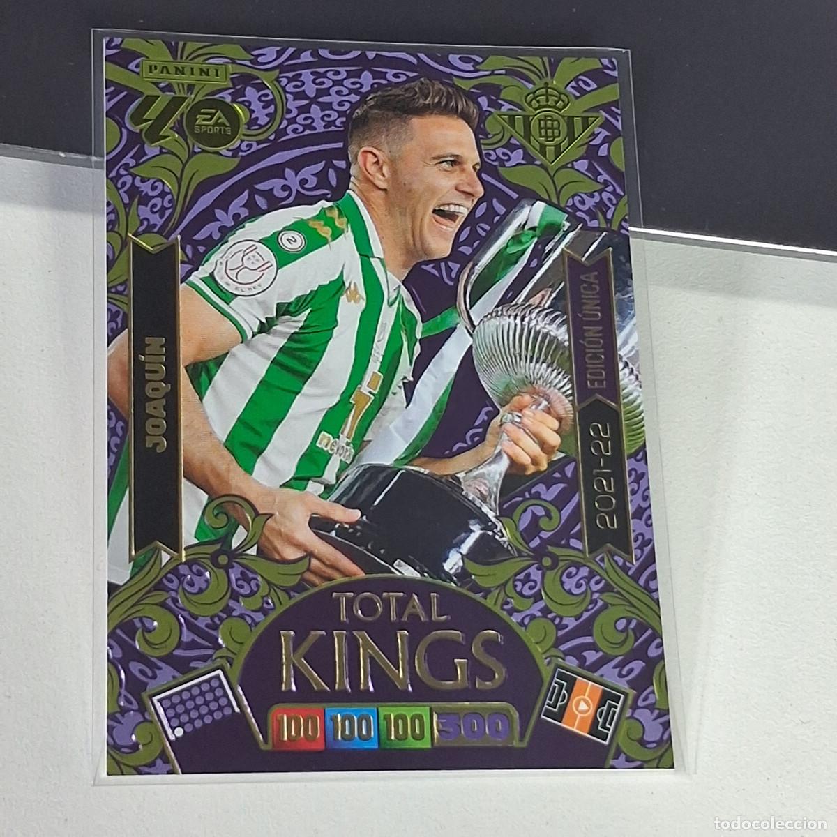 Cromos de f&uacute;tbol: B53 453 2021 22 JOAQUIN BETIS COPA DEL REY TOTAL KINGS PANINI CARD ADRENALYN XL 2025 2026 25 26