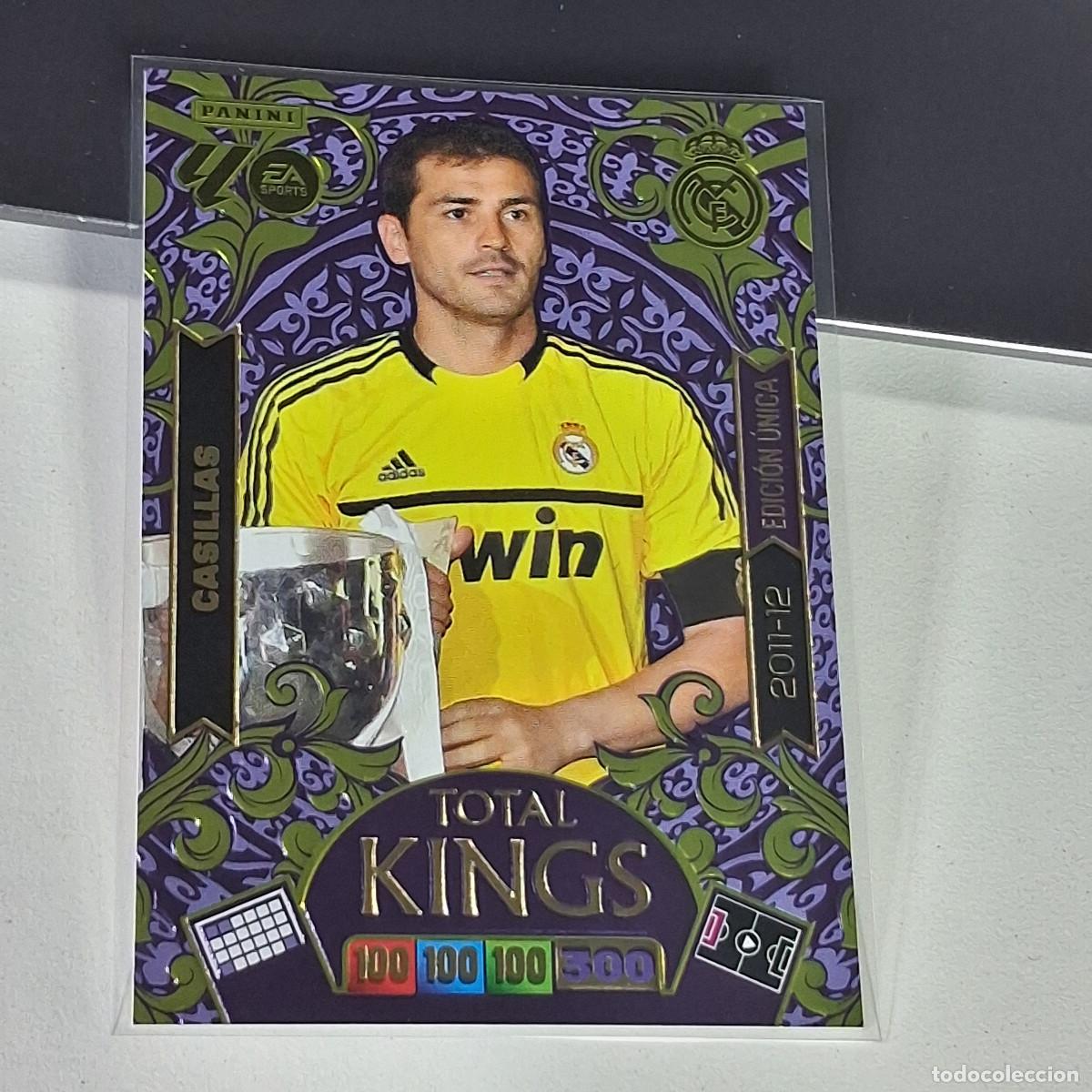 Cromos de f&uacute;tbol: B53 446 2011-12 CASILLAS REAL MADRID COPA DE LIGA TOTAL KINGS PANINI ADRENALYN XL 2025 2026 25 26