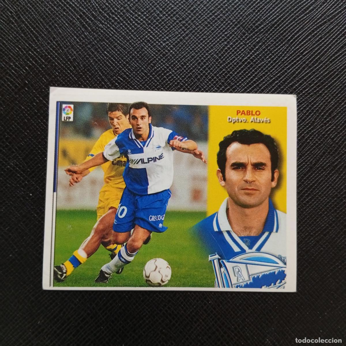 Cromos de f&uacute;tbol: PABLO ALAVES ESTE 2002 2003 CROMO FUTBOL 02 03 - SIN PEGAR - A75 PG489