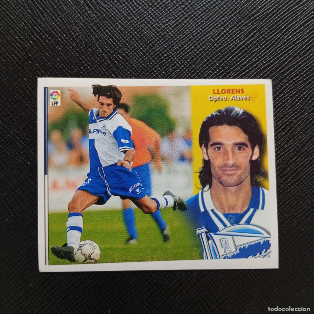 Cromos de f&uacute;tbol: LLORENS ALAVES ESTE 2002 2003 CROMO FUTBOL 02 03 - SIN PEGAR - A75 PG489