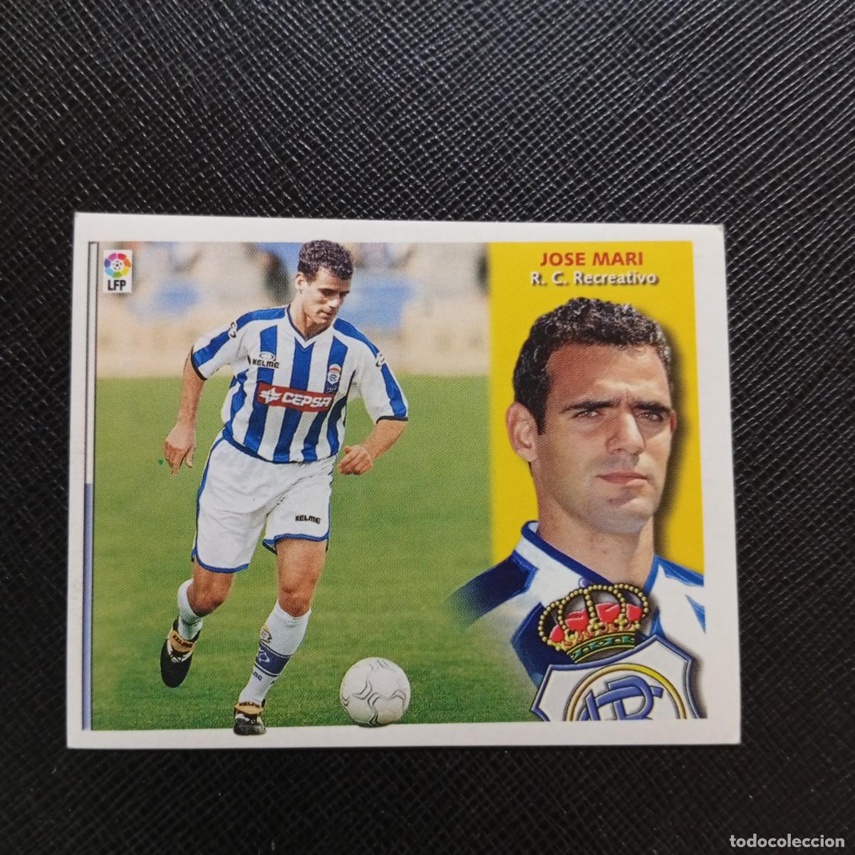 Cartes &agrave; collectionner de Football: JOSE MARI RECREATIVO ESTE 2002 2003 CROMO FUTBOL 02 03 - SIN PEGAR - A75 PG489
