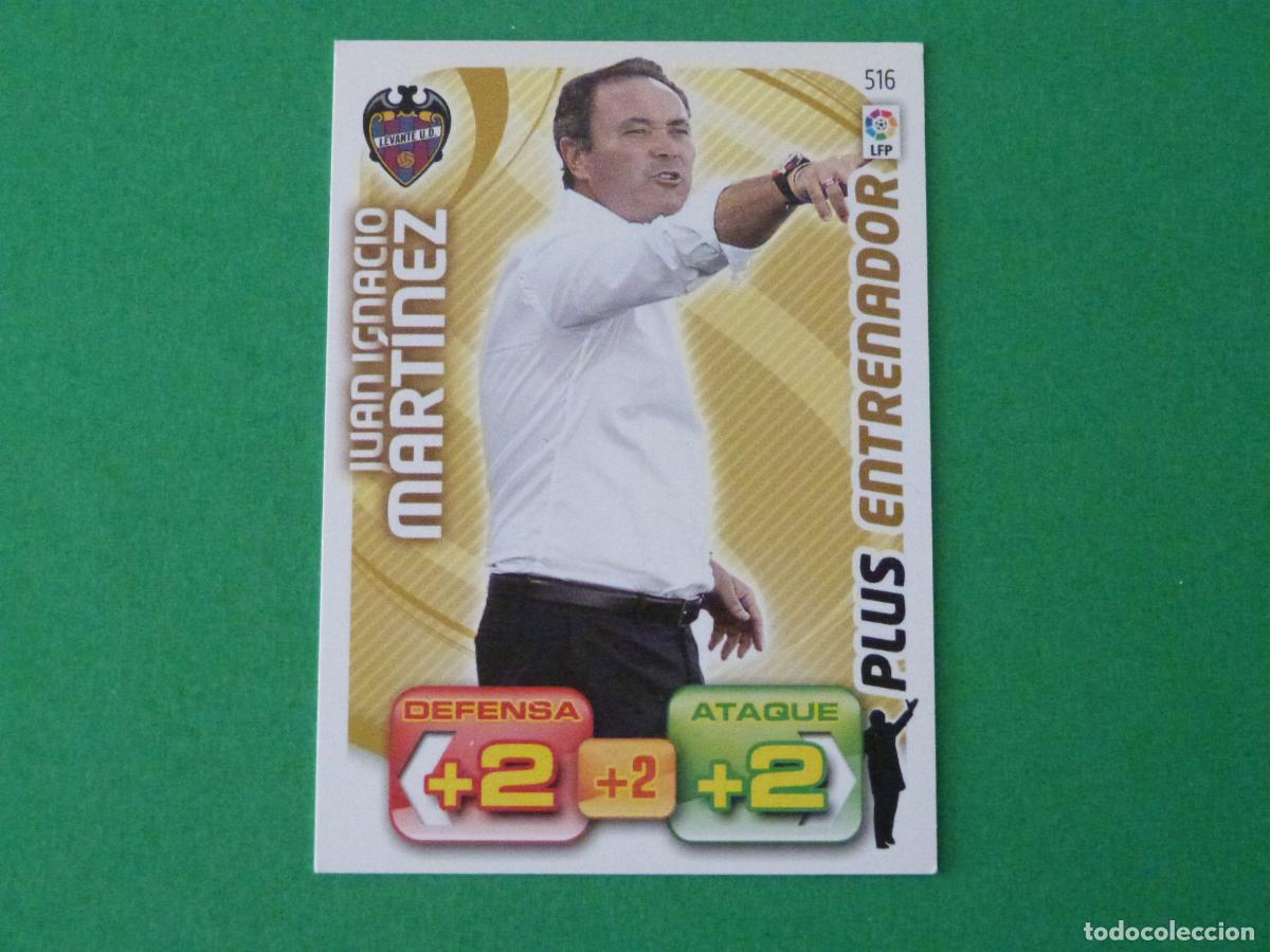 Cromos de f&uacute;tbol: TRADING CARD FUTBOL MARTINEZ LEVANTE U.D. N&ordm; 516 LIGA ADRENALYN XL 2011-2012/11-12 PANINI