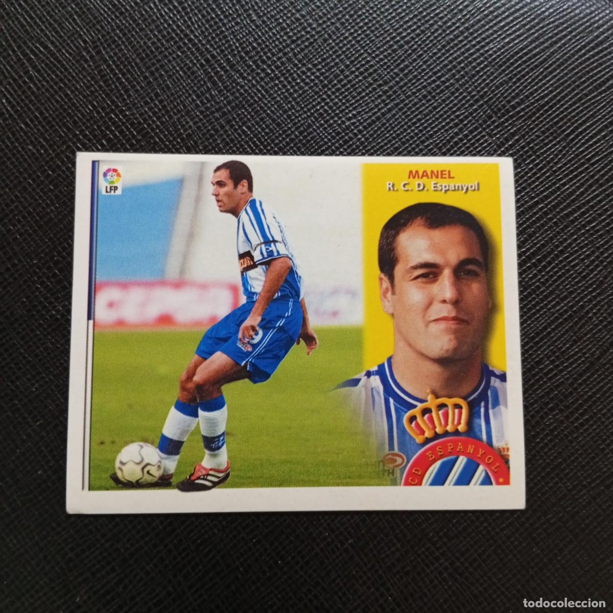 Cromos de f&uacute;tbol: MANEL ESPA&Ntilde;OL ESTE 2002 2003 CROMO FUTBOL 02 03 - SIN PEGAR - A75 PG489 BAJA