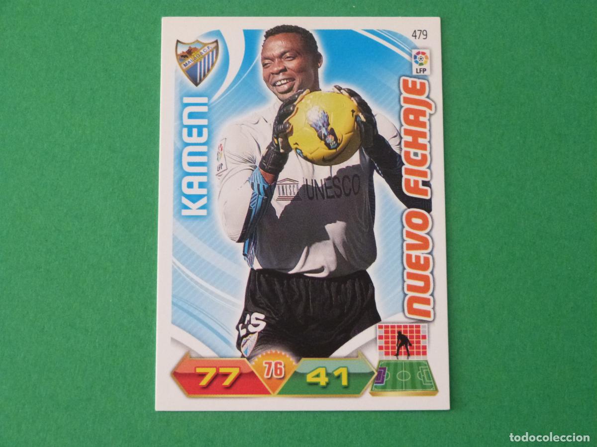 Cromos de f&uacute;tbol: TRADING CARD FUTBOL KAMENI MALAGA C.F. N&ordm; 479 LIGA ADRENALYN XL 2011-2012/11-12 PANINI