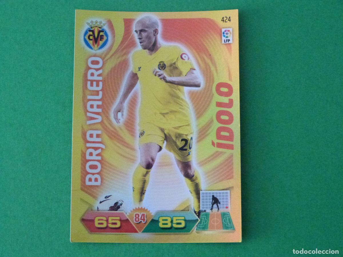 Cartes &agrave; collectionner de Football: TRADING CARD FUTBOL BORJA VALERO VILLARREAL C.F. N&ordm; 424 LIGA ADRENALYN XL 2011-2012/11-12 PANINI