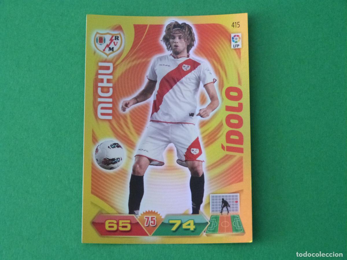 Cartes &agrave; collectionner de Football: TRADING CARD FUTBOL MICHU RAYO VALLECANO N&ordm; 415 LIGA ADRENALYN XL 2011-2012/11-12 PANINI