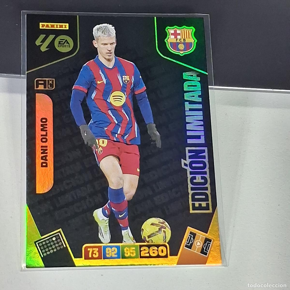Cartes &agrave; collectionner de Football: B53 DANI OLMO BARCELONA BAR&Ccedil;A EDICION LIMITADA CARD PANINI ADRENALYN XL 2025 2026 25 26