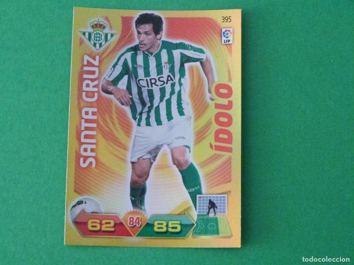 Cartes &agrave; collectionner de Football: TRADING CARD FUTBOL SANTA CRUZ REAL BETIS BALOMPIE N&ordm; 395 LIGA ADRENALYN XL 2011-2012/11-12 PANINI