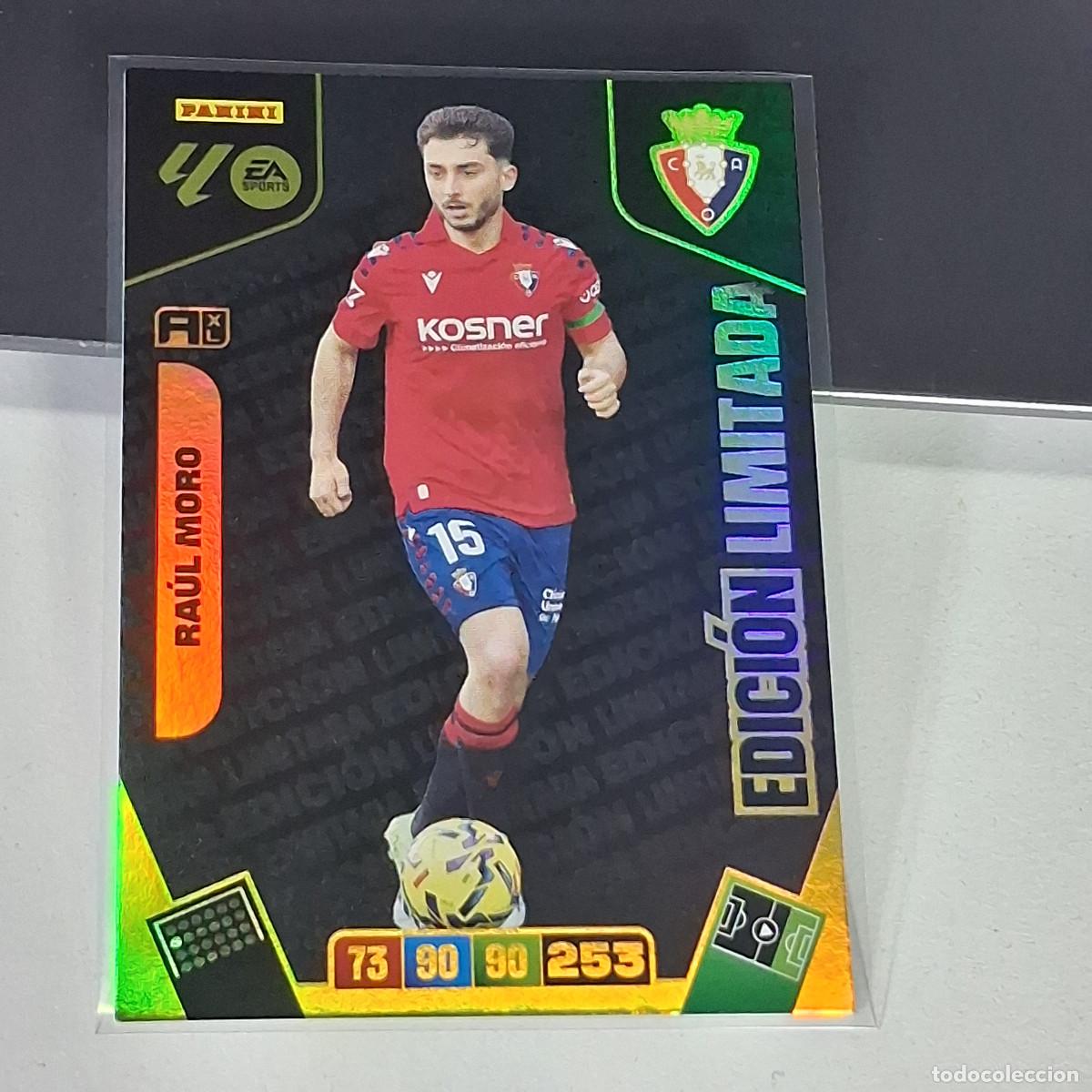 Cartes &agrave; collectionner de Football: B53 RAUL MORO OSASUNA EDICION LIMITADA CARD PANINI ADRENALYN XL 2025 2026 25 26
