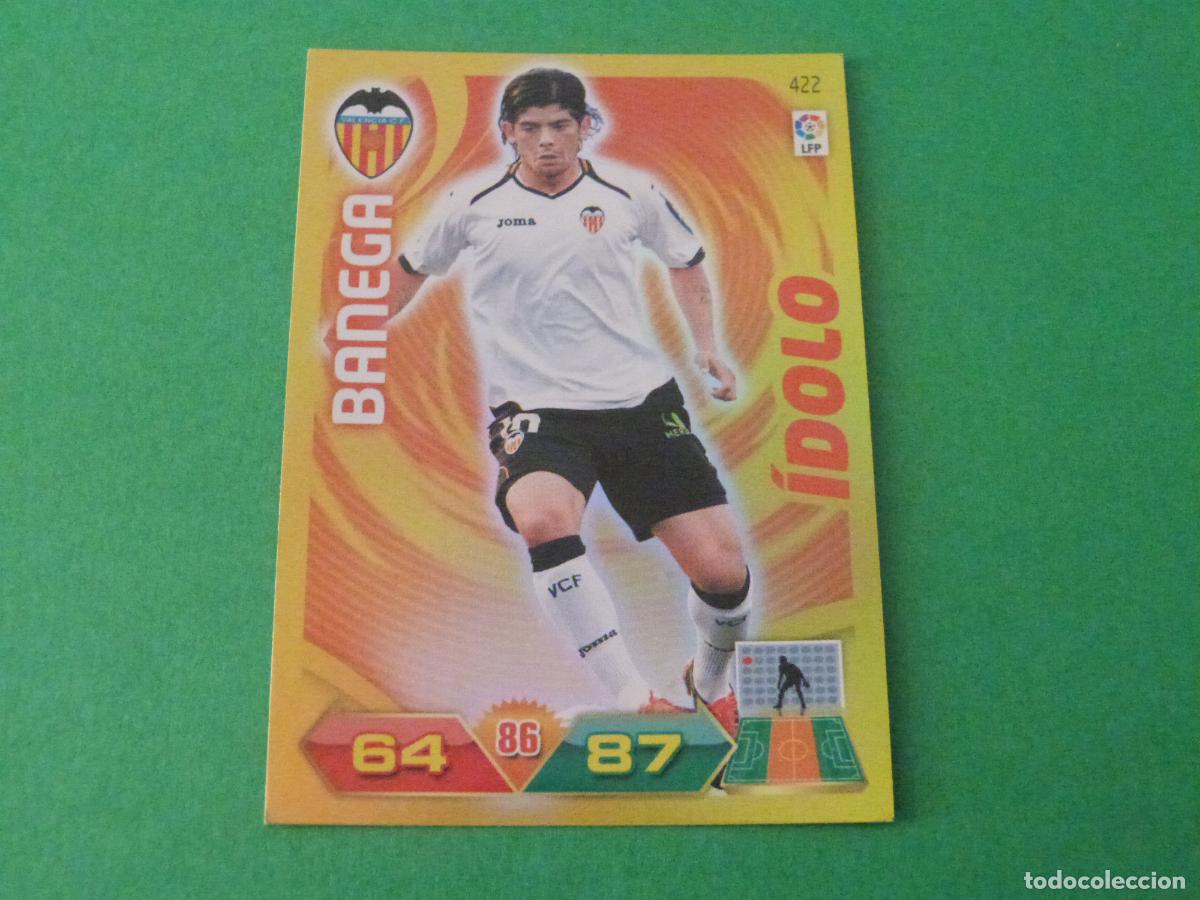 Cartes &agrave; collectionner de Football: TRADING CARD FUTBOL BANEGA VALENCIA C.F. N&ordm; 422 LIGA ADRENALYN XL 2011-2012/11-12 PANINI