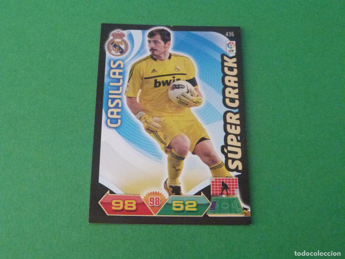 Cartes &agrave; collectionner de Football: TRADING CARD FUTBOL CASILLAS REAL MADRID C.F. N&ordm; 436 LIGA ADRENALYN XL 2011-2012/11-12 PANINI